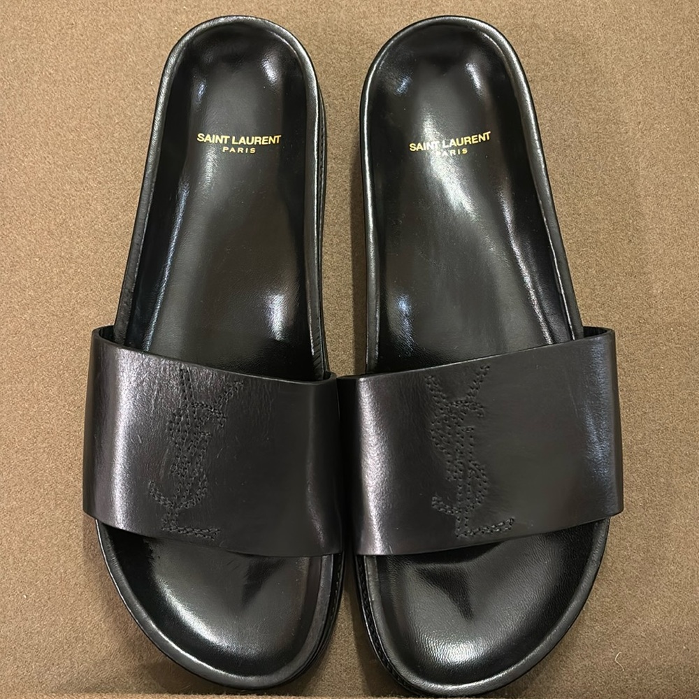 Brand New Saint Laurent Slides 43